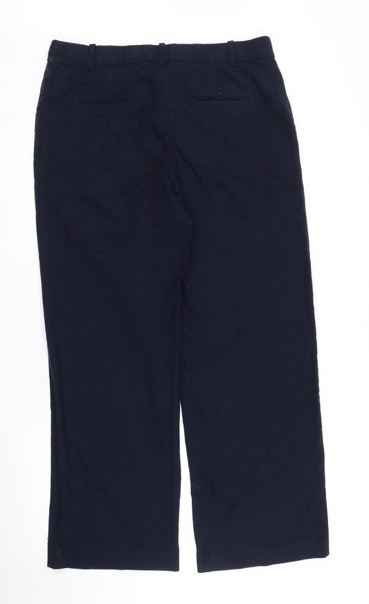 Womens UK Size 14 NEXT Regular Fit  Blue Trousers