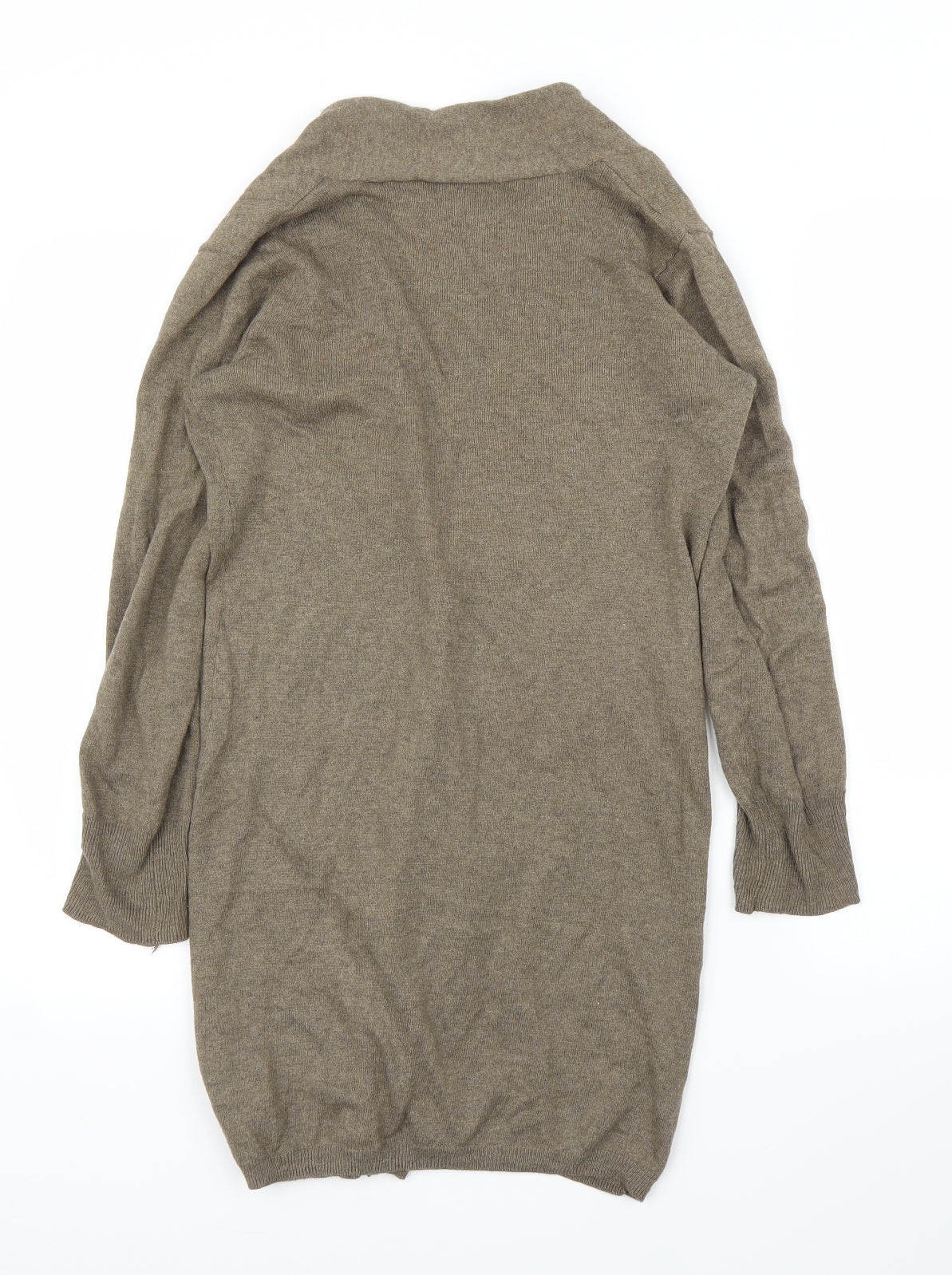 Womens UK Size 8 New Look Brown Cardigan Jumper