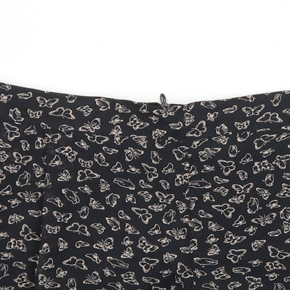 Primark Womens Black   Cut-Off Shorts Size 8