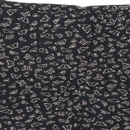 Primark Womens Black   Cut-Off Shorts Size 8