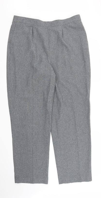 Bonmarché Womens Grey   Trousers  Size 18 L28 in