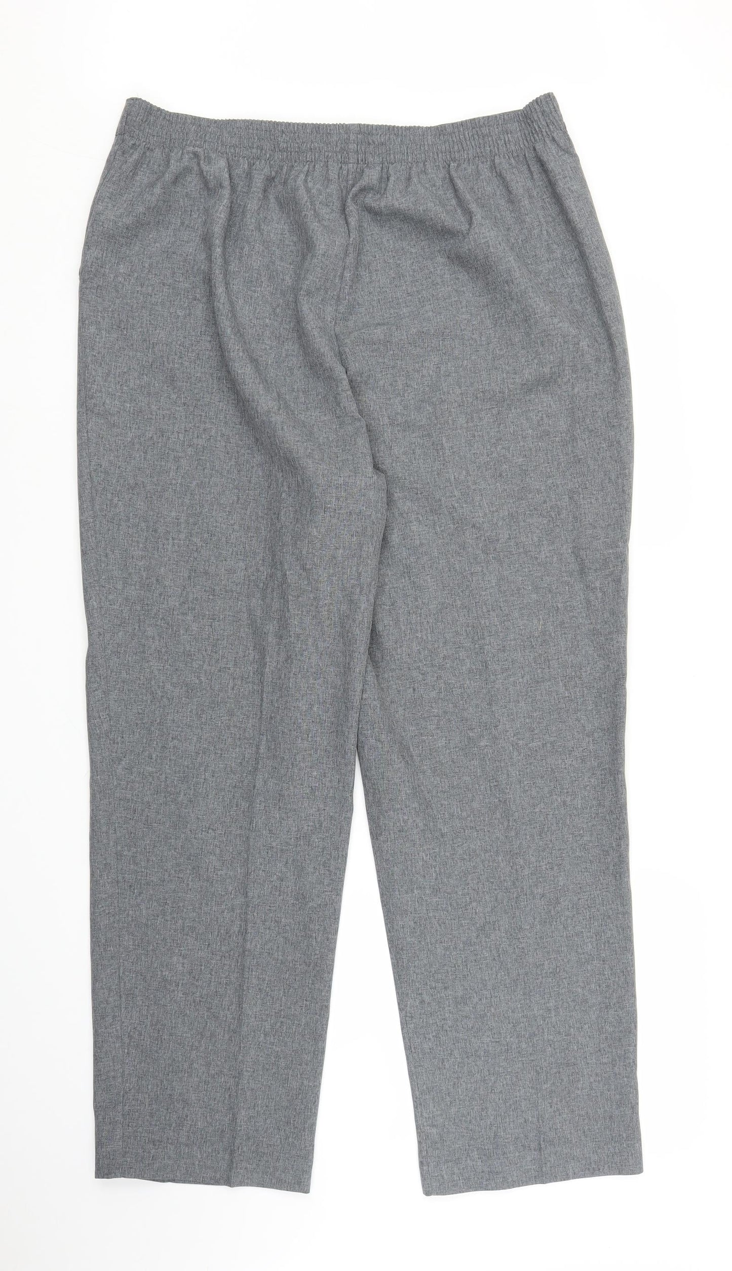 Bonmarché Womens Grey   Trousers  Size 18 L28 in