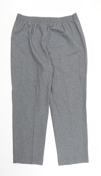 Bonmarché Womens Grey   Trousers  Size 18 L28 in
