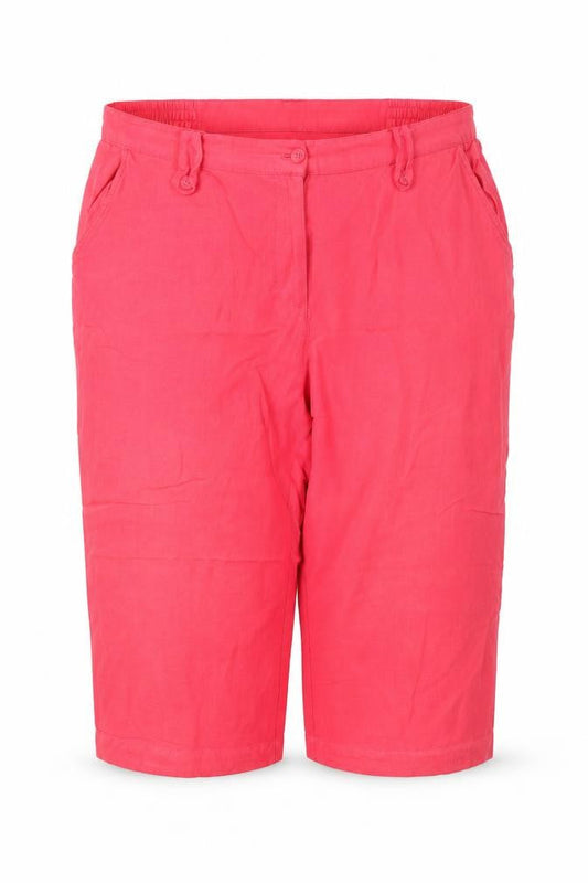 Womens UK Size XL Being Casual Regular Fit Capri Red Trousers