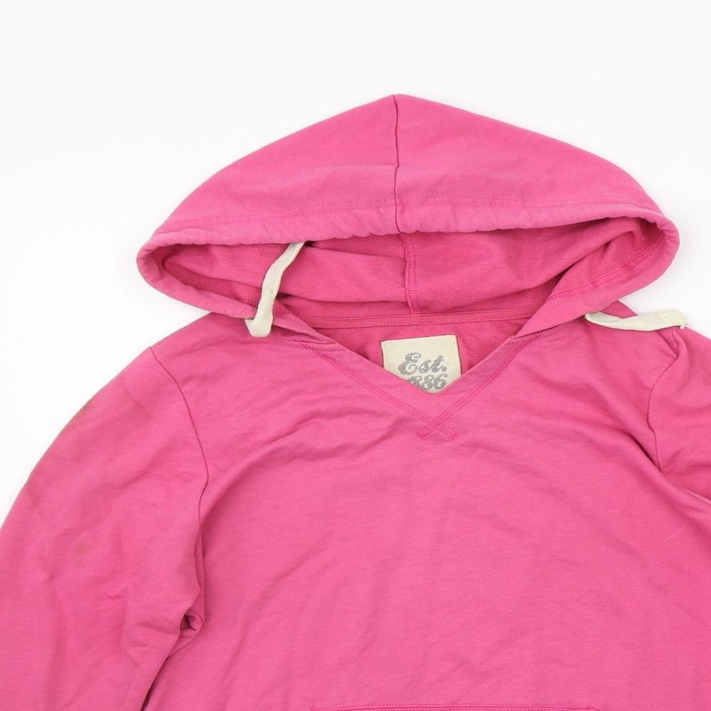 Womens UK Size 12 eVIE Pink Pullover Jumper