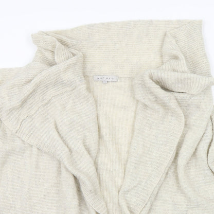 Nutmeg Womens Beige   Cardigan Jumper Size 12