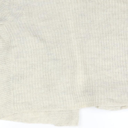 Nutmeg Womens Beige   Cardigan Jumper Size 12
