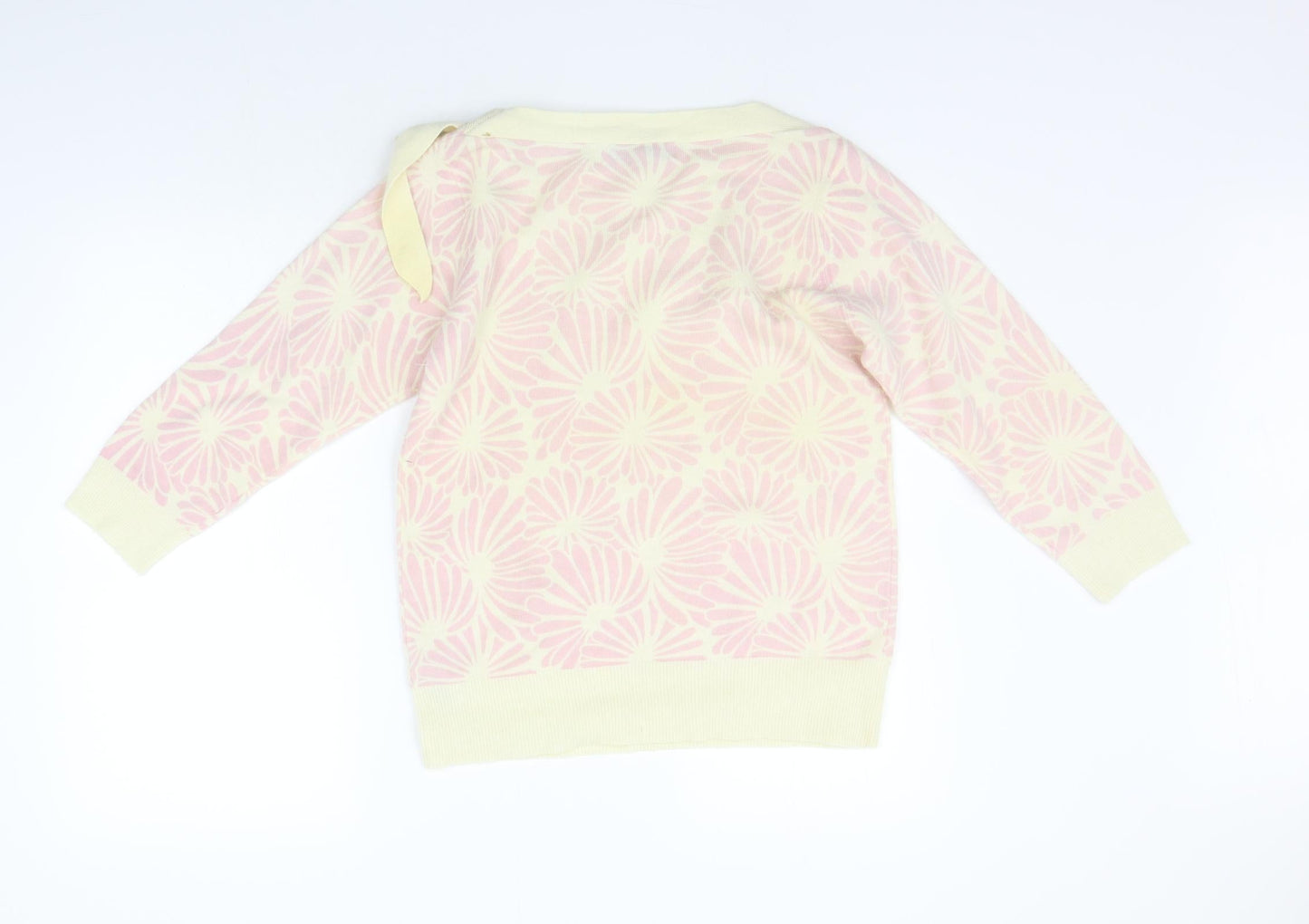 Womens UK Size 14 Rocha John Rocha Beige Pullover Jumper