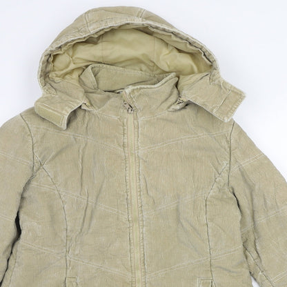 Womens UK Size M Preworn Beige Jacket