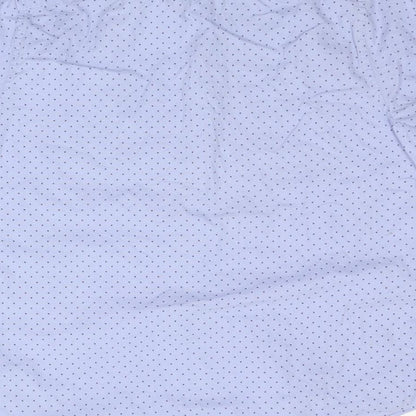 George Mens Blue Geometric   Button-Up Size XL