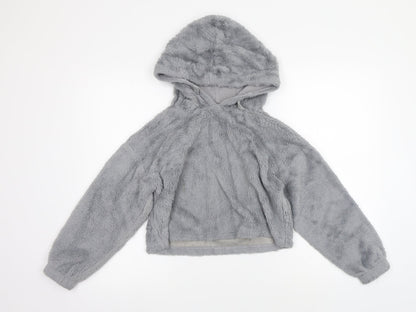 New Look Girls Grey   Pullover Jumper Size 10-11 Years  - washable mark