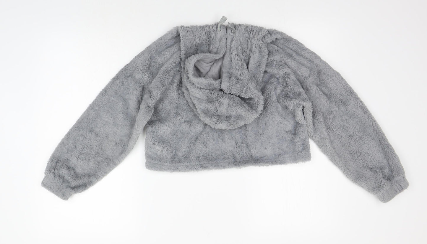 New Look Girls Grey   Pullover Jumper Size 10-11 Years  - washable mark