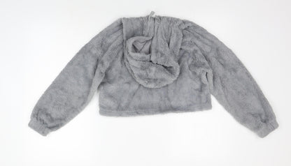 New Look Girls Grey   Pullover Jumper Size 10-11 Years  - washable mark