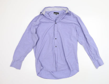 AUTIN REED Mens Blue    Button-Up Size M