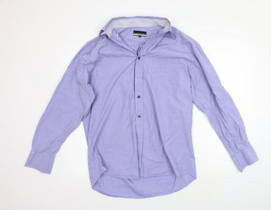 AUTIN REED Mens Blue    Button-Up Size M