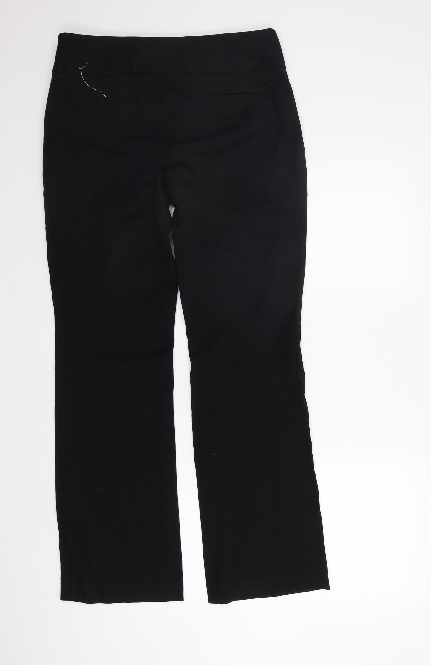 Womens UK Size 8 LOFT Regular Fit  Black Trousers