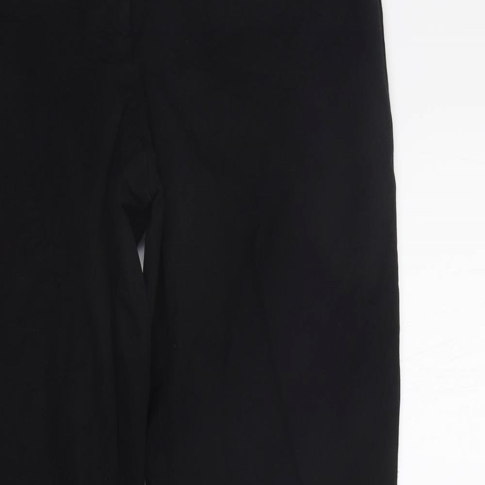 Womens UK Size 8 LOFT Regular Fit  Black Trousers