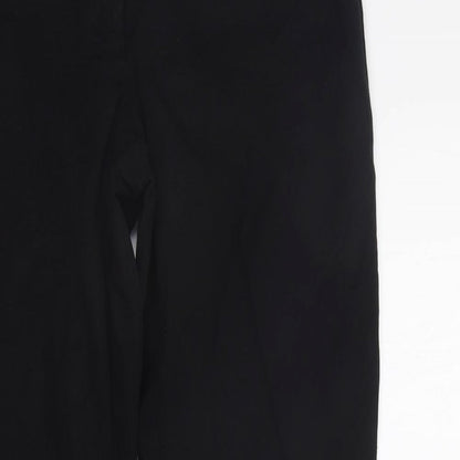 Womens UK Size 8 LOFT Regular Fit  Black Trousers