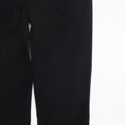 Womens UK Size 8 LOFT Regular Fit  Black Trousers