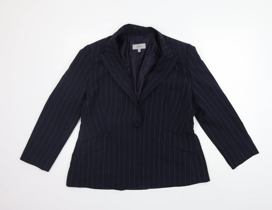 Marks and Spencer Womens Blue   Jacket Suit Size 16