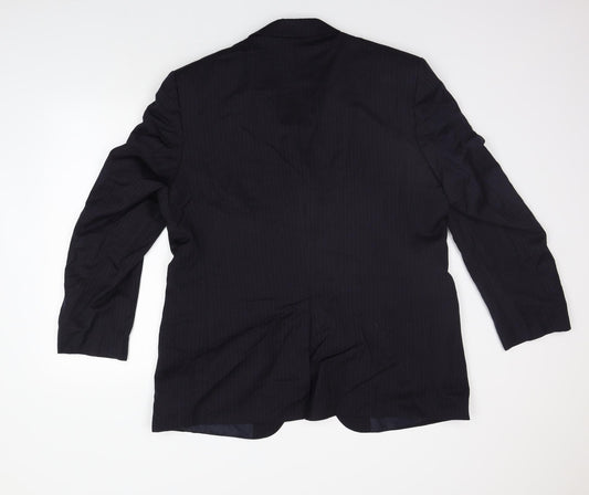 Mens UK Size 44 Burton Regular Blue Suit Jacket