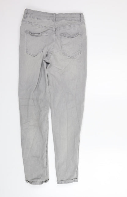 TU Womens Grey   Straight Jeans Size 10 L28 in - washable mark