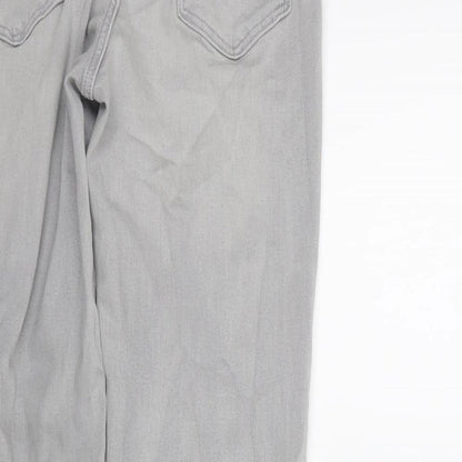 TU Womens Grey   Straight Jeans Size 10 L28 in - washable mark