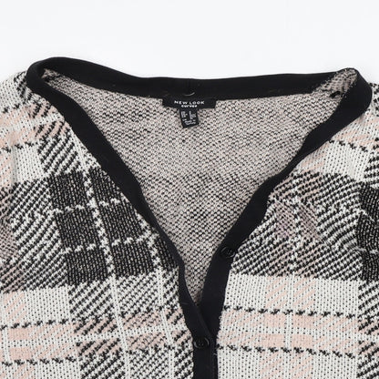 Womens UK Size S New Look Beige Cardigan Jumper