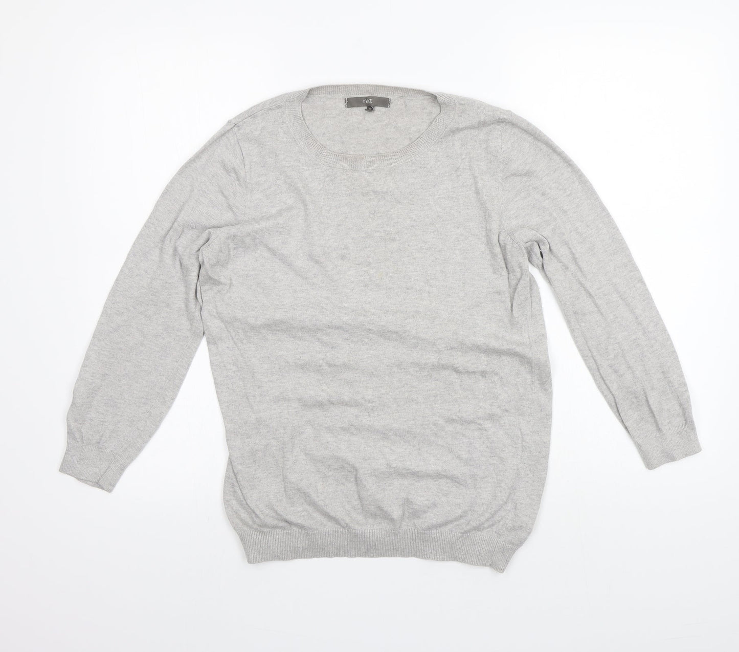 Womens UK Size 12 NEXT Grey Pullover Jumper