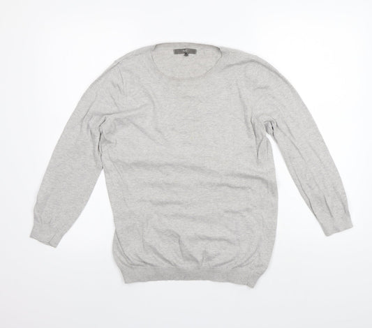 Womens UK Size 12 NEXT Grey Pullover Jumper