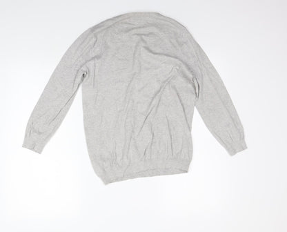 Womens UK Size 12 NEXT Grey Pullover Jumper