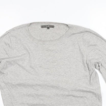 Womens UK Size 12 NEXT Grey Pullover Jumper