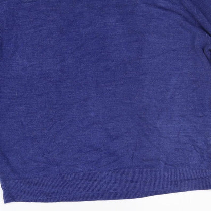 Cedar Wood State Mens Blue   Pullover Jumper Size L