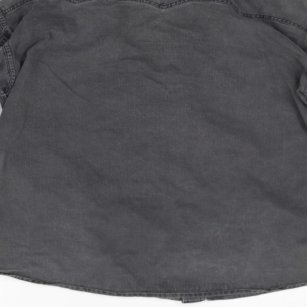 RL sportswear Mens Grey    Button-Up Size M