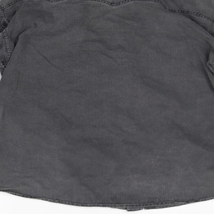 RL sportswear Mens Grey    Button-Up Size M