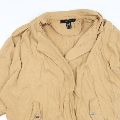 FOREVER 21 Womens Yellow   Jacket  Size M