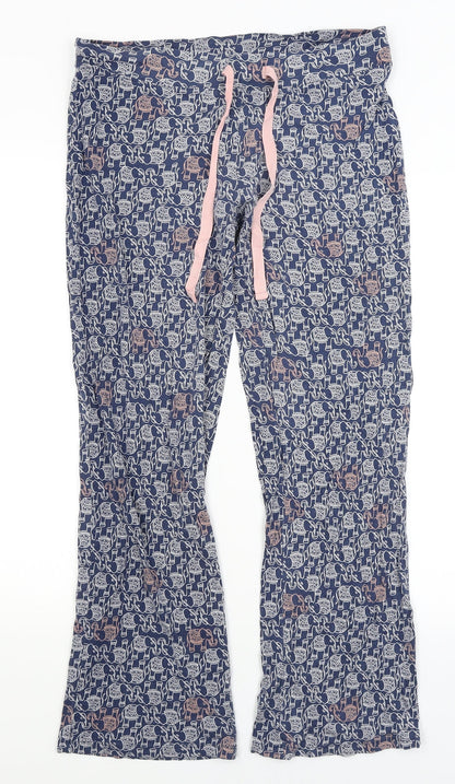 Womens UK Size S Cynthia Rowley Regular Fit Jegging Blue Trousers