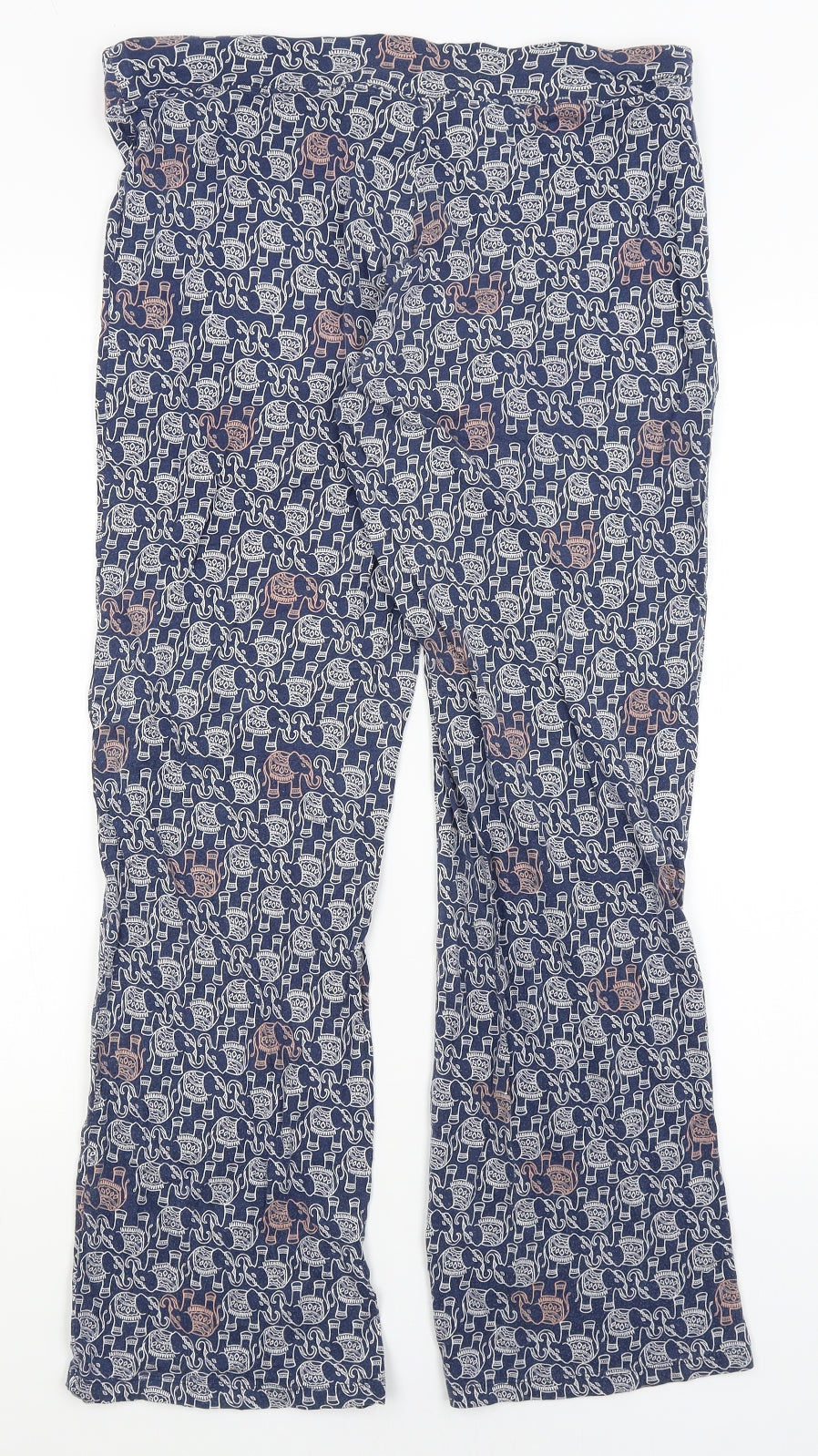 Womens UK Size S Cynthia Rowley Regular Fit Jegging Blue Trousers