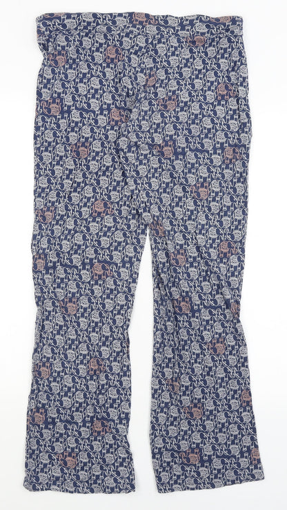 Womens UK Size S Cynthia Rowley Regular Fit Jegging Blue Trousers