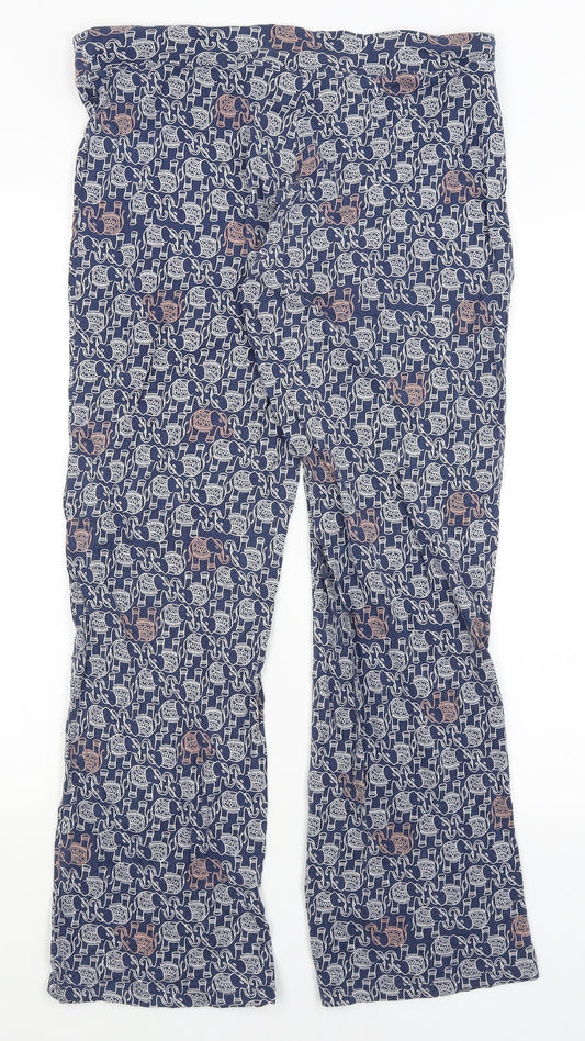 Cynthia Rowley Womens Blue   Jegging Trousers Size S L28 in - Elephants