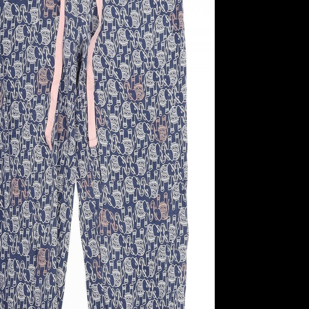 Womens UK Size S Cynthia Rowley Regular Fit Jegging Blue Trousers
