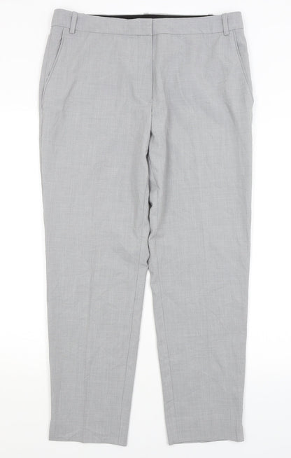 Camaieu Womens Grey   Dress Pants Trousers Size 16 L28 in