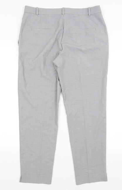 Camaieu Womens Grey   Dress Pants Trousers Size 16 L28 in