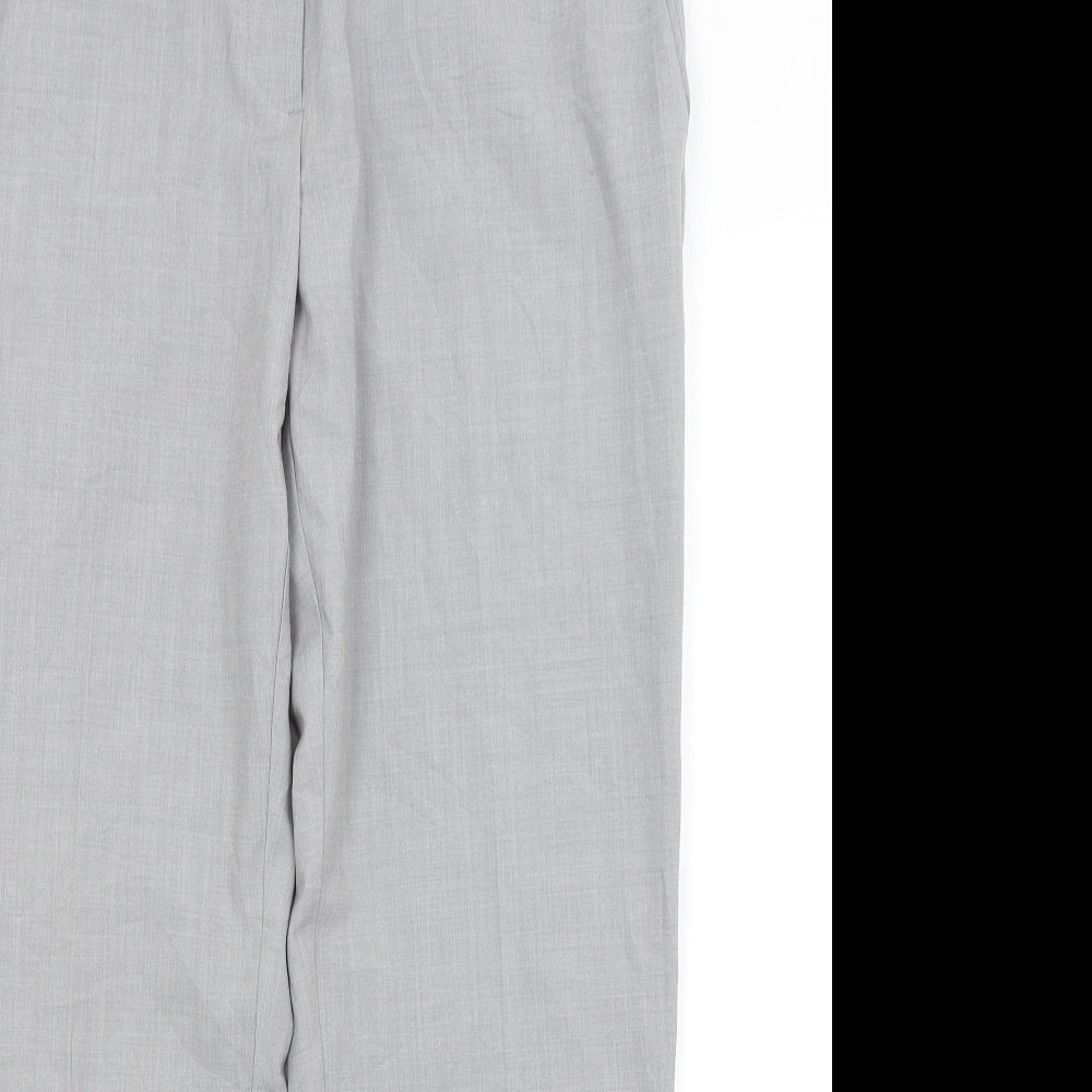 Camaieu Womens Grey   Dress Pants Trousers Size 16 L28 in