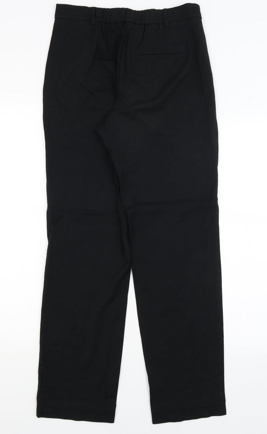 M&S Womens Black   Dress Pants Trousers Size 10 L30 in