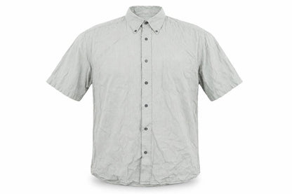 Mens UK Size L George Green  Button-Up Short Sleeve Casual Shirt