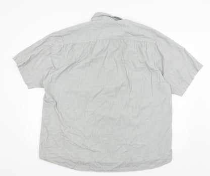 George Mens Green    Button-Up Size L