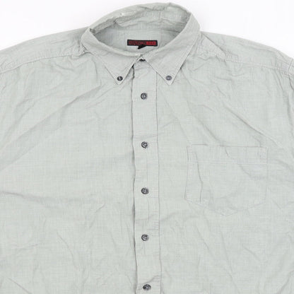 George Mens Green    Button-Up Size L