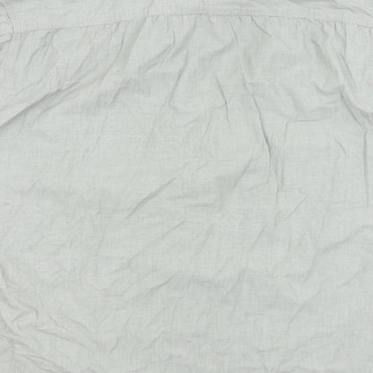 George Mens Green    Button-Up Size L