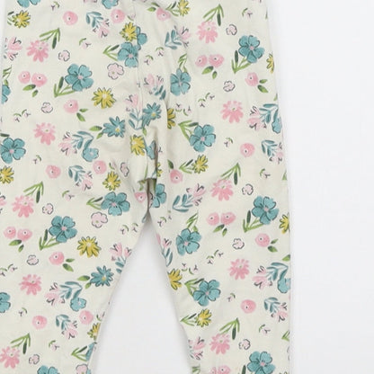 Primark Baby White Flecked  Sweatpants Trousers Size 6-9 Months